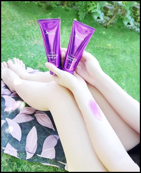 เจลผักม่วง บาบาร่า Babalah whitening body gel