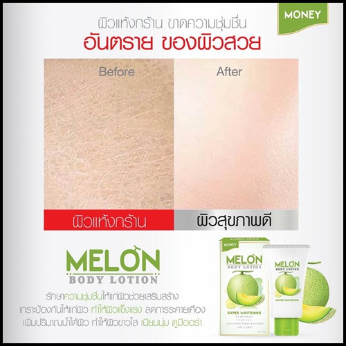 เมล่อนบอร์ดี้ โลชั่น Melon Body Lotion By วุ้นเส้น