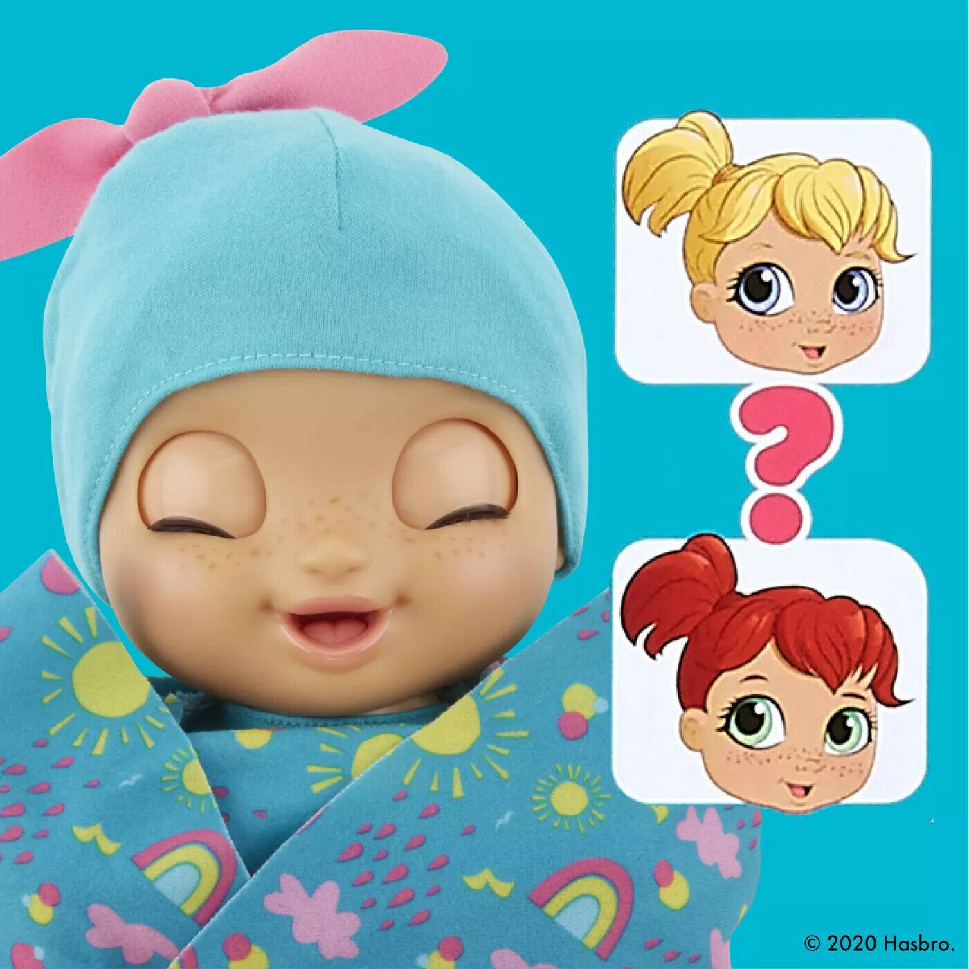 ตุ๊กตาเติบโตพูดได้ Baby Alive Baby Grows Up (Happy) - Happy Hope or Merry Meadow - Blue ราคา 2,990. -