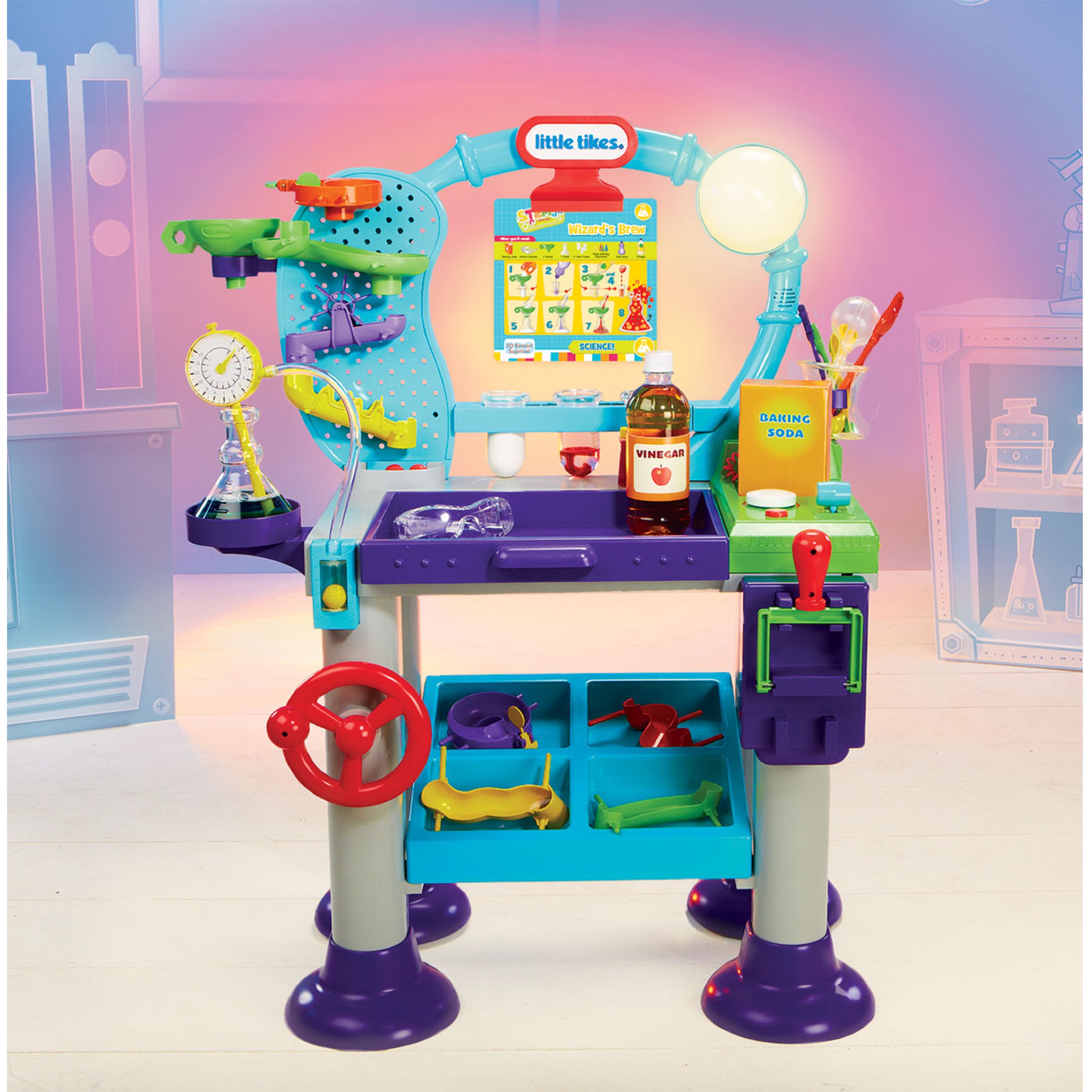 Little Tikes STEM .Jr Wonder Lab toy with Experiment for kids ( ชุดทดลองวิทยาศาสตร์ )