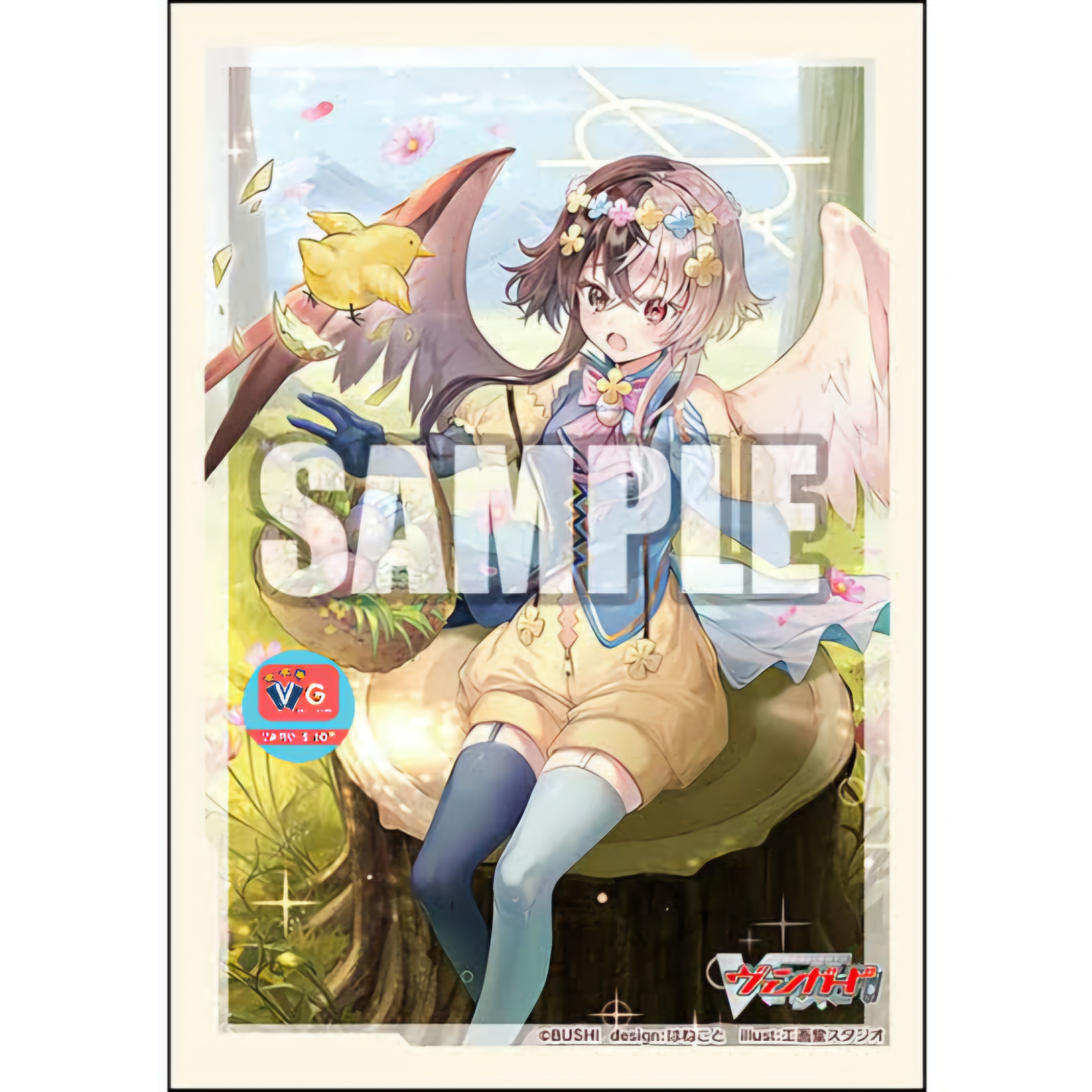 สลีฟแวนการ์ด Bushiroad Sleeve Vanguard Vol.649 Shukufuku no Datenshi Alestiel ซองใส่การ์ดแวนการ์ด