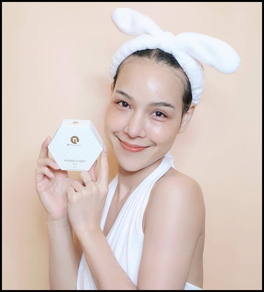 สบู่มะละกอน้ำผึ้ง PAPAYA HONEY SOAP