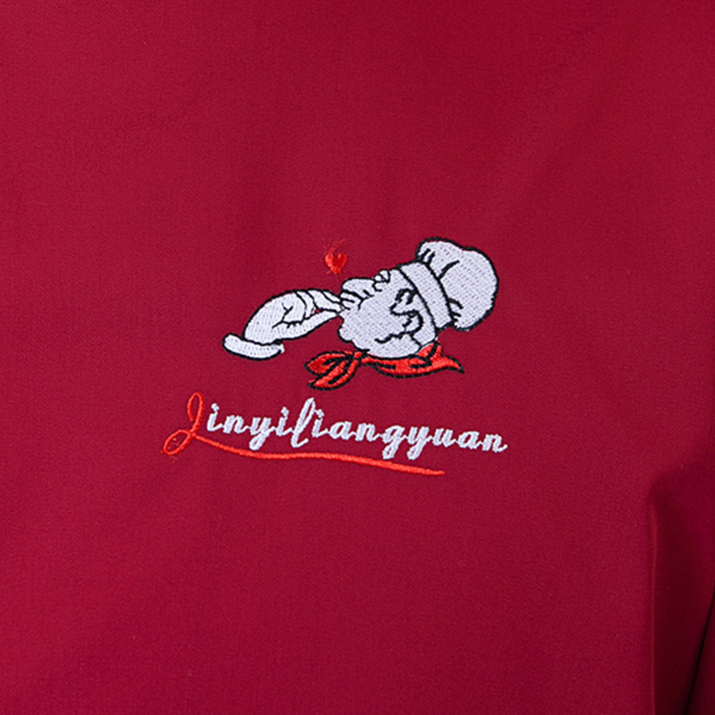 เสื้อพนักงานต้อนรับ เสื้อพนักงานโรงแรม เสื้อฟอร์มพนักงาน ชุดฟอร์มพนักงาน ดำ แดง L-3XL F6011026 ตัว