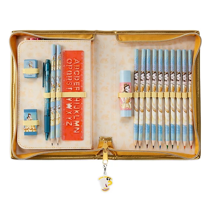 ชุดกระเป๋าเครื่องเขียนเด็ก Zip-Up ลายการ์ตูนโปรด Disney Store ของแท้ จาก USA ราคา 690 บาท