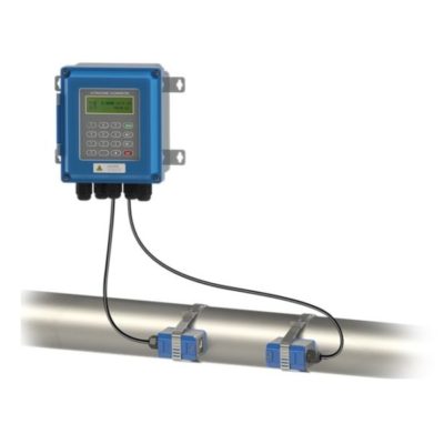 XT Sensors TUF-2000B เครื่องวัดอัตราการไหลแบบอุลตร้าโซนิค, Wall mount clamp on ultrasonic flow meter