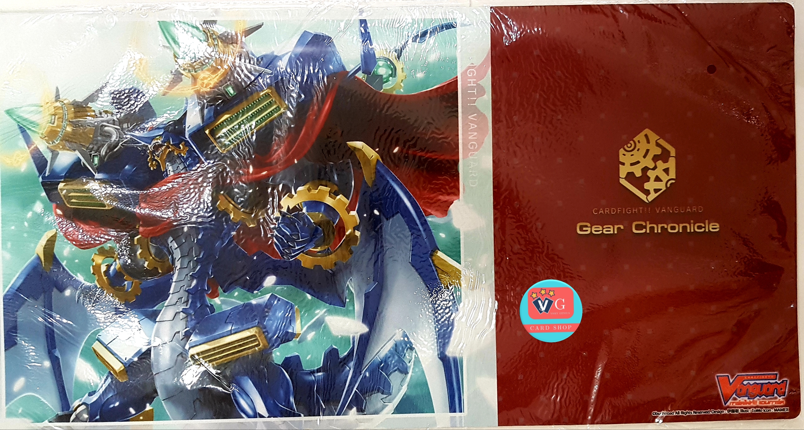 เพลแมท เน็กเตจ เกียร์โครนิเคิล Playmat IF Vol.1 Nextage Vanguard แผ่นรองเล่น สนามเล่นการ์ดแบบยาง แวนการ์ด