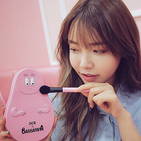 3ce x Barbapapa brush kit (เซทแปรง3ceเล็ก)