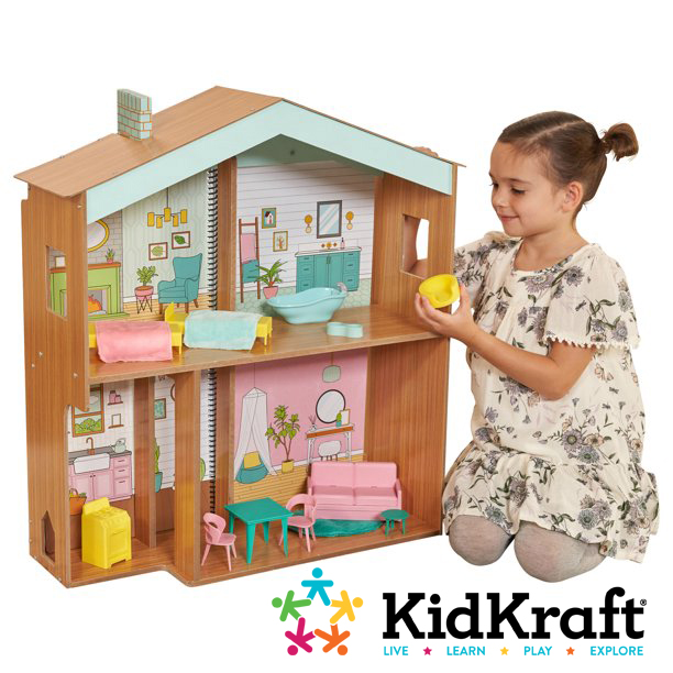 KidKraft Design by Me™: บ้านตุ๊กตาไม้แต่งสี 20 ชิ้น ราคา 3,590 บาท
