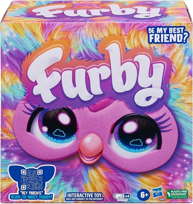 นำเข้าUSA Furby Tie Dye, 15 Fashion Accessories, Interactive Plush Toys ตุ๊กตาแบบโต้ตอบ ราคา 3,590 บาท