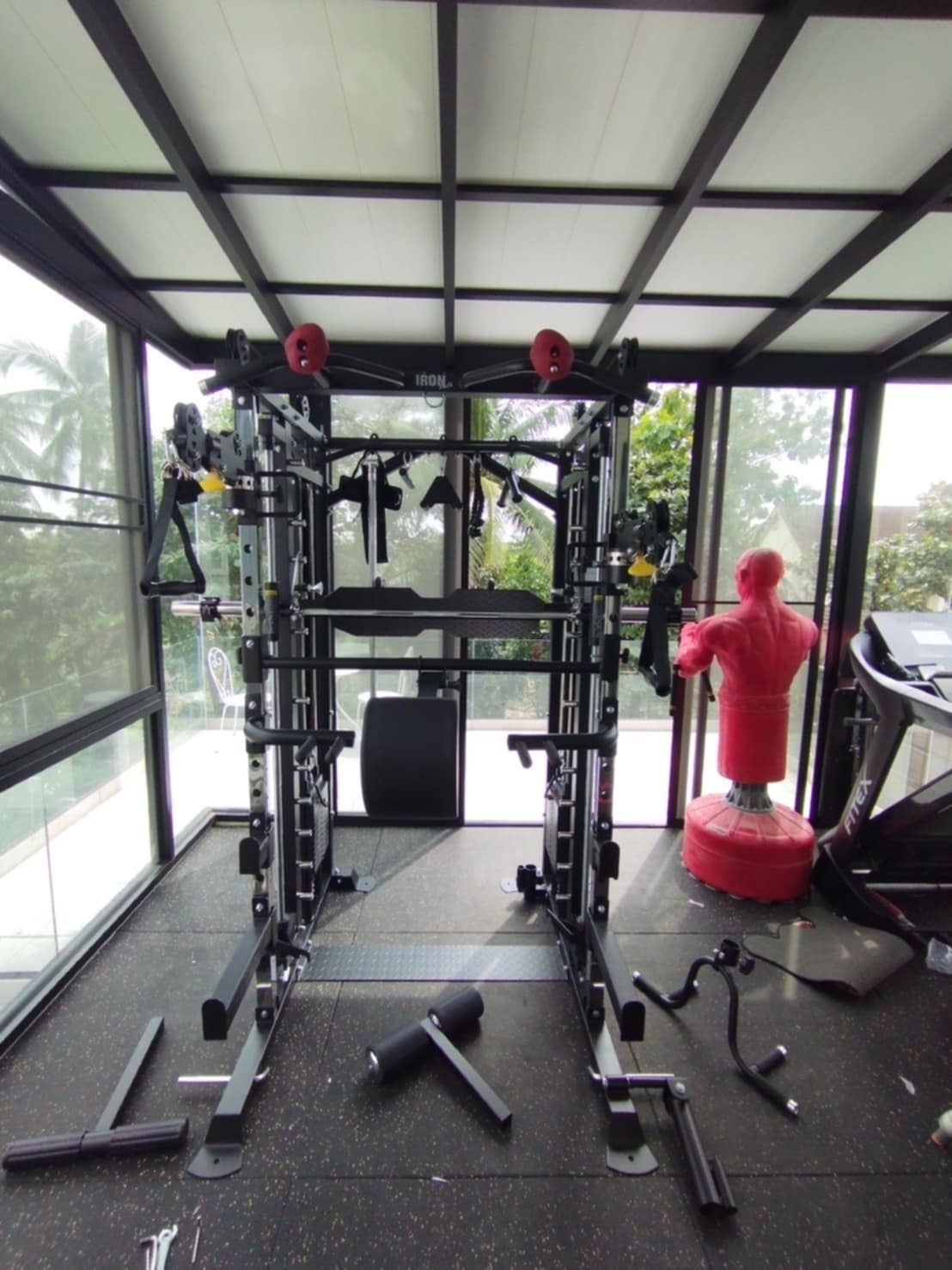 เปรียบเทียบสมิทแมชชีน G20 กับ Smith Machine i5 Flow Jammer / งาน Top ทั้งคู่