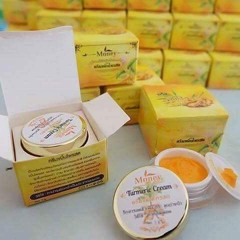 ขมิ้นไพรสด มันนี่ (Turmeric Cream By Money)