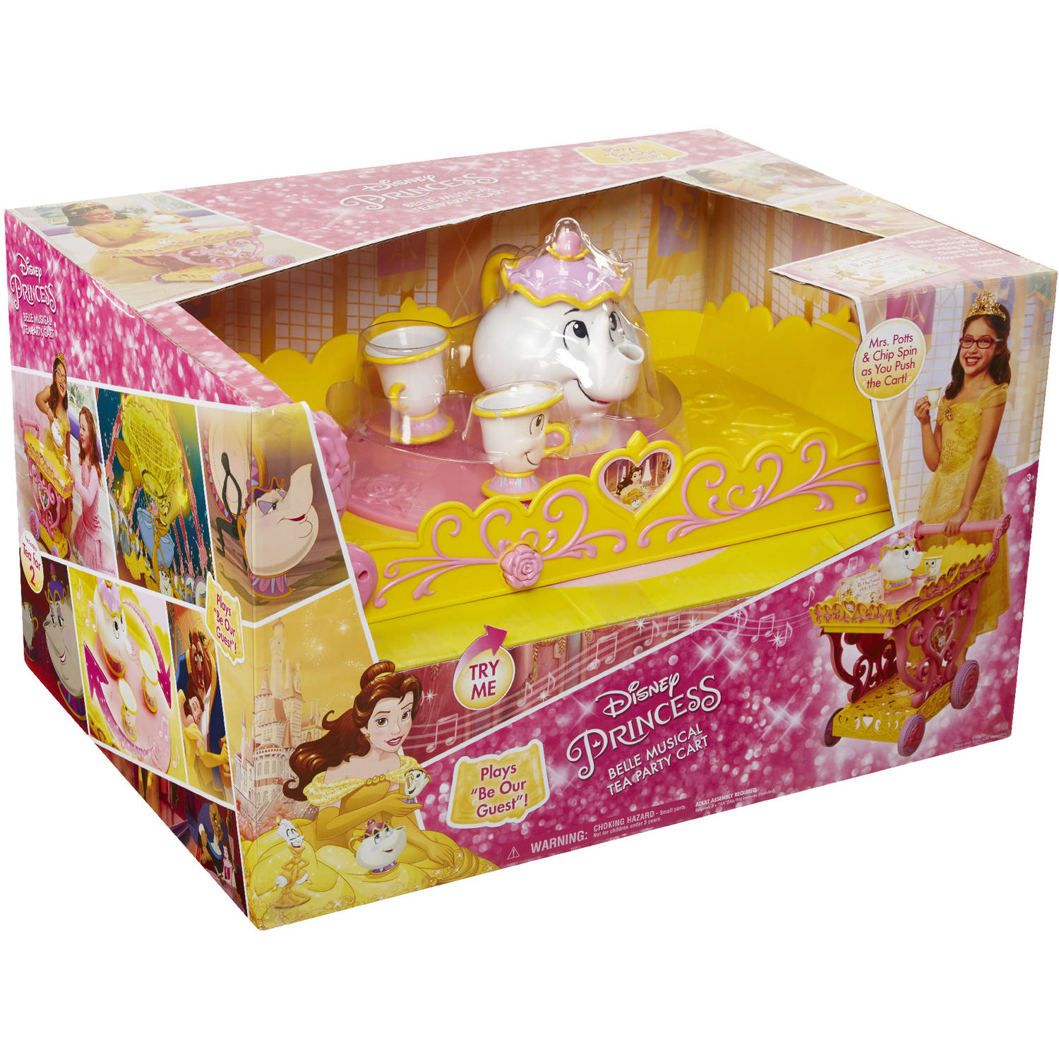 The Disney Princess Belle Musical Tea Party Cart รถน้ำชา จากการ์ตูนดิสนี่ย์ชื่อดัง โฉมงามกับเจ้าชายอสูร