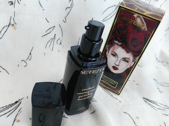 รองพื้น เมอร์เรซกา Merrez'ca Excellent Covering Skin Perfecting Foundation