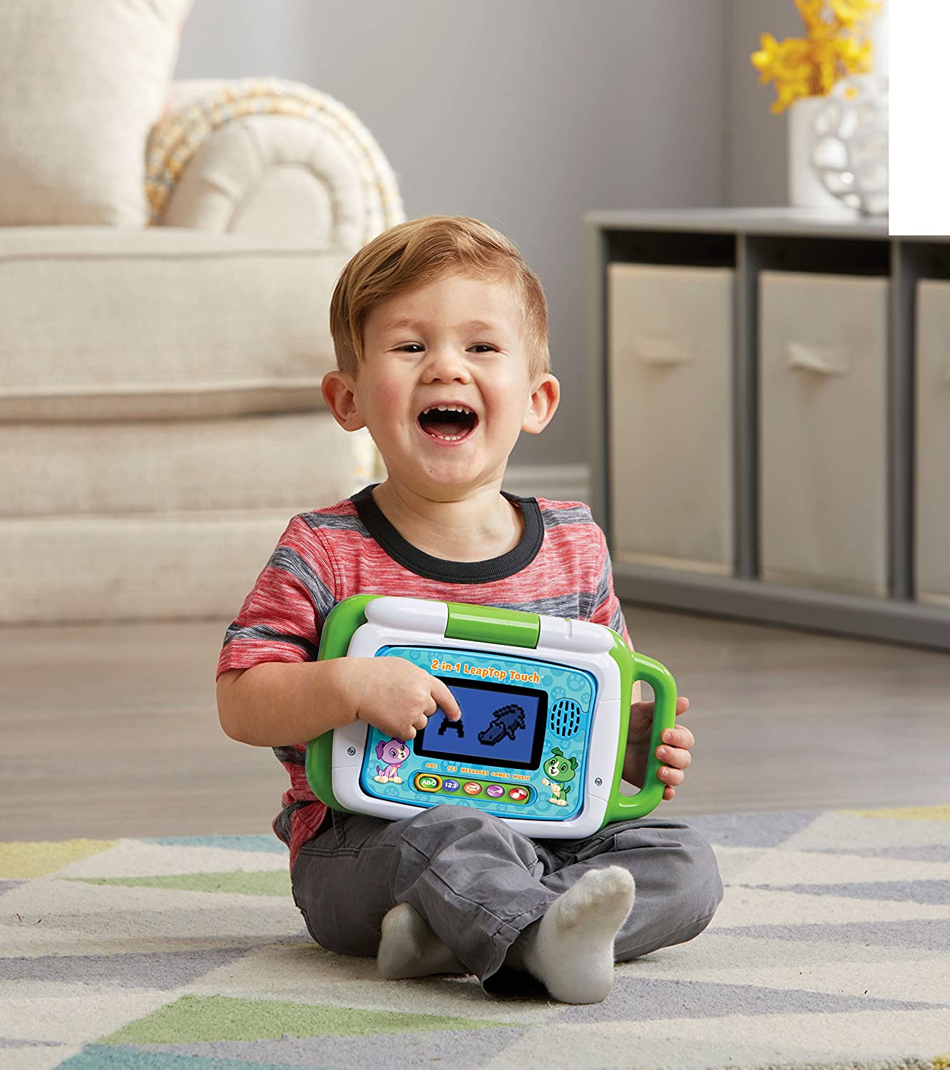 LeapFrog 2-in-1 LeapTop Touch,Green ราคา 2,990 - บาท