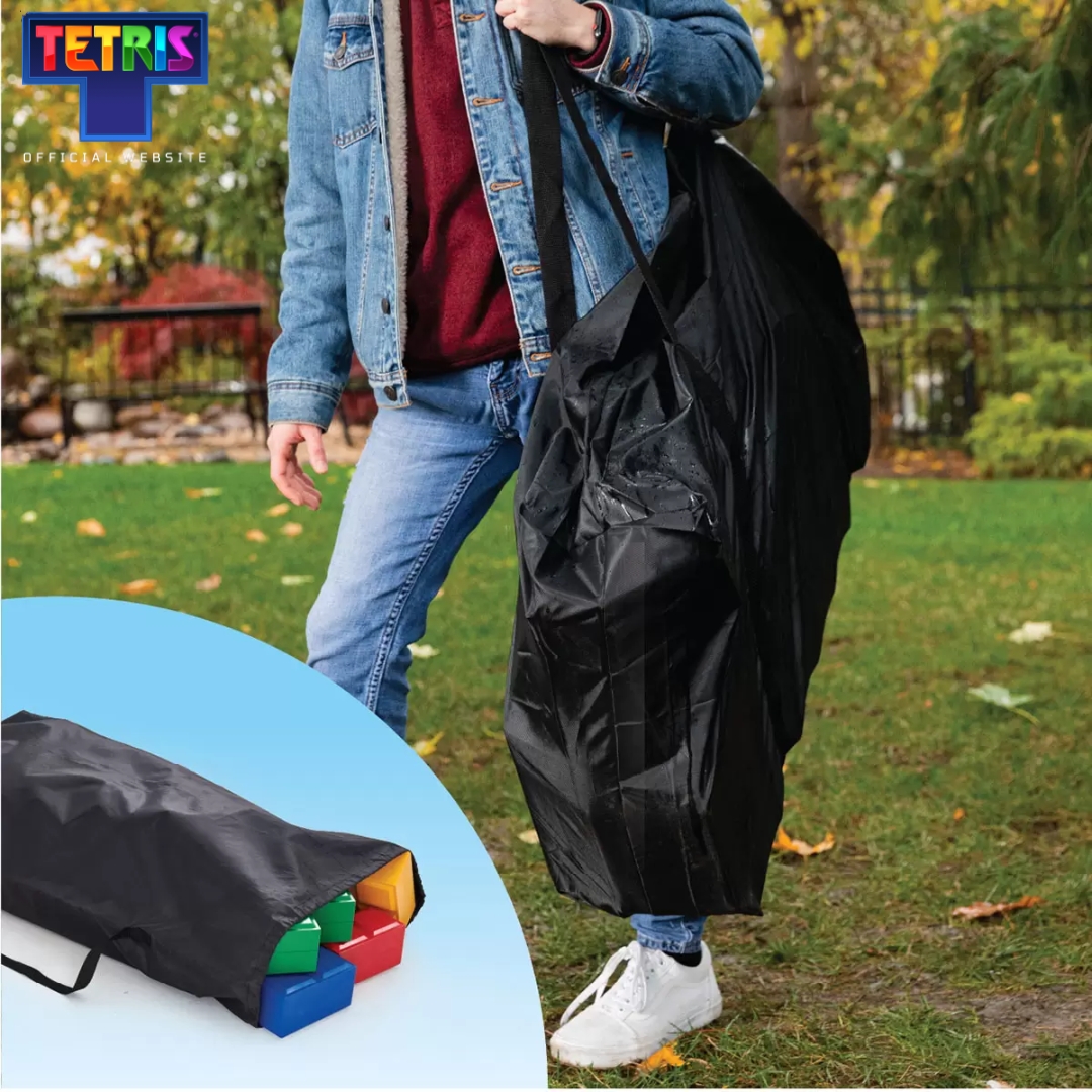 นำเข้า 🇺🇸 ✨Tetris ยักษ์ เกมสำหรับทุกคนในบ้าน🧱 Tetris XL Tumble Game ขนาด 6 ฟุต ราคา 7,590 บาท ค่าส่งเอกชน 350 บาท