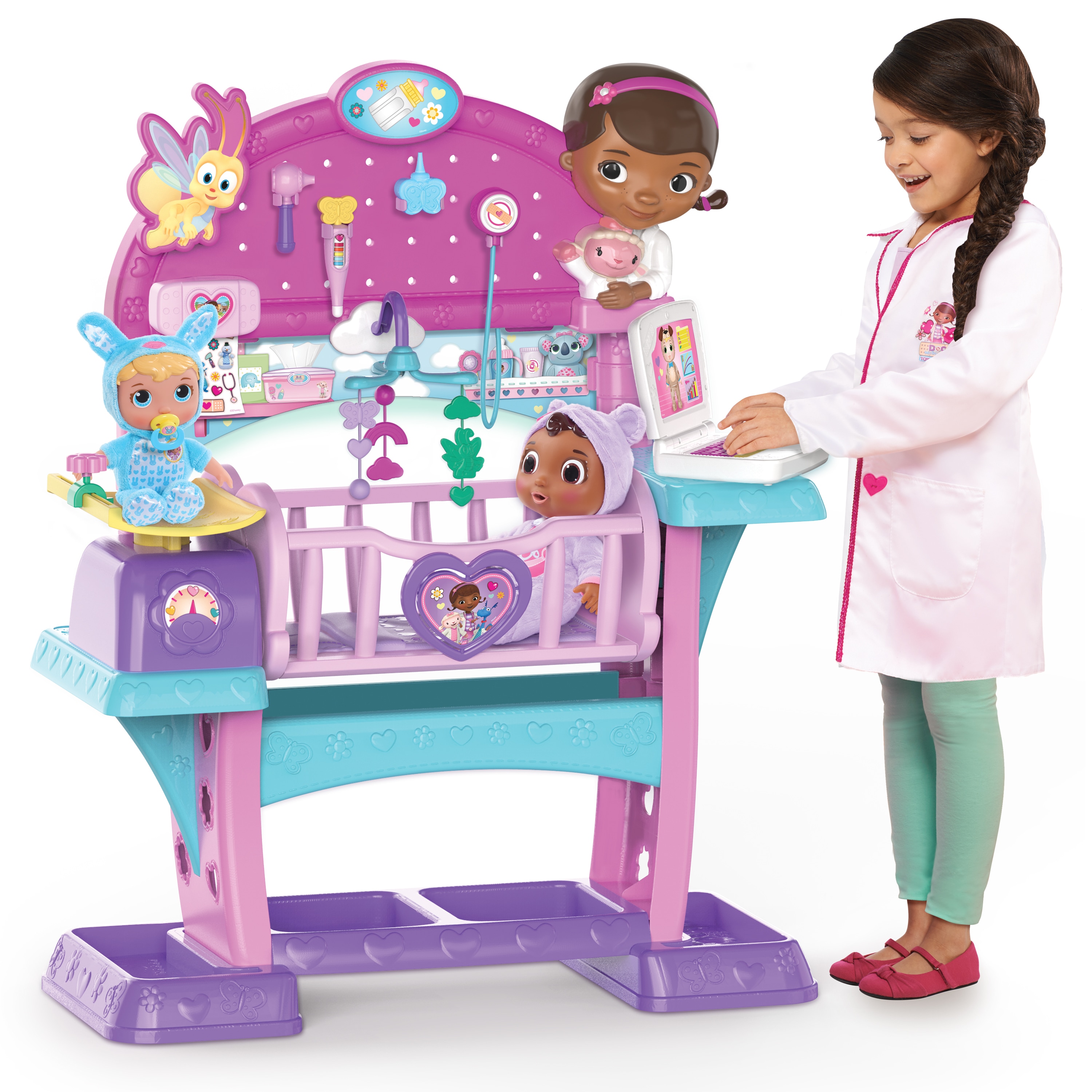 ชุดศูนย์ เลี้ยงน้อง เลี้ยงเด็ก แบบครบครัน Disney Junior Doc McStuffins Baby All in One Nursery