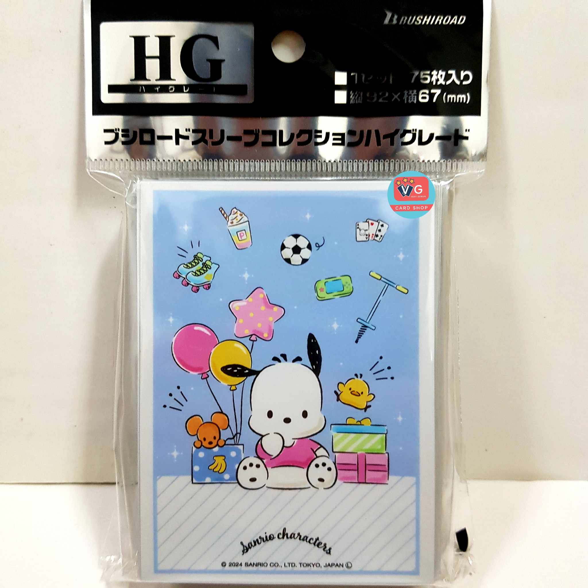 Sleeve Bushiroad X Sanrio ขนาด Standard ซองบัดดี้ไฟท์ ซองโปเกมอน ซองใส่การ์ด