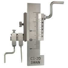 Swan รุ่นC1-20มาตรวัดระดับแบบสเกลLevel Gauge,Meas.range:±10mm.,Division Value:0.05mm.
