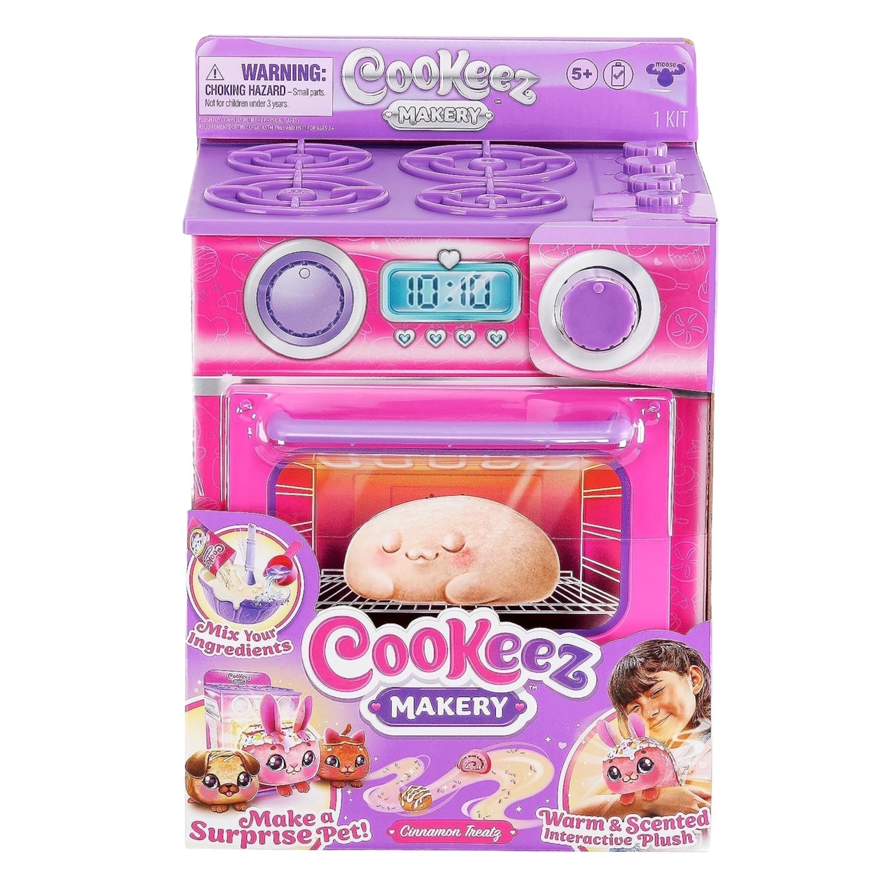 เตาอบแสนสนุก COOKEEZ MAKERY Cinnamon Treatz Oven. Mix & Make a Plush Best Friend , ราคา 2,190 บาท
