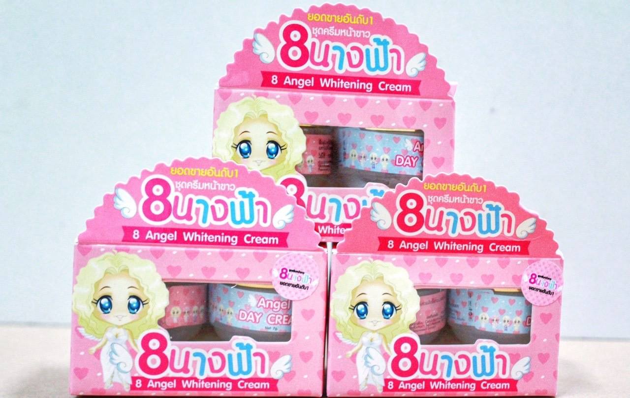 ชุดครีมหน้าใส 8นางฟ้า (8 Angel Whitening Cream)
