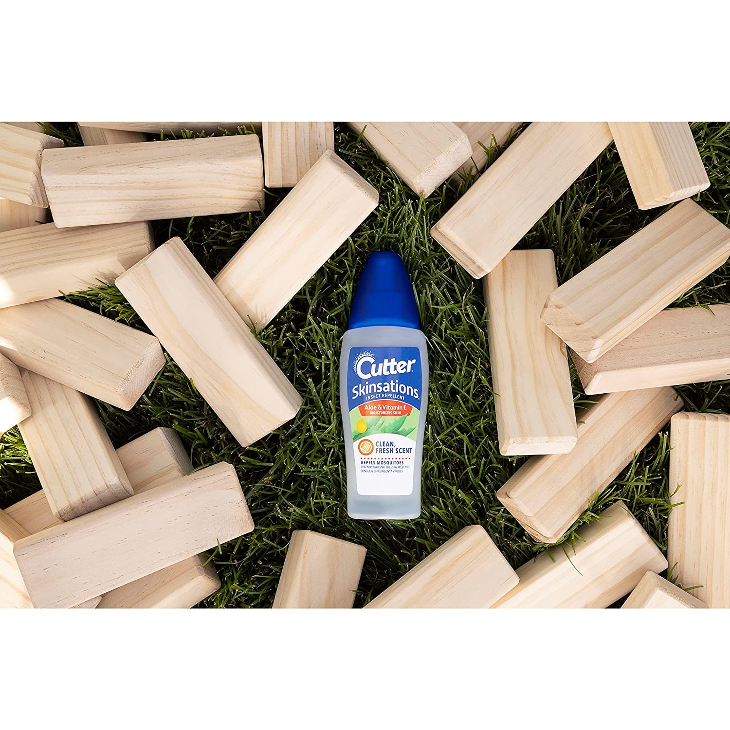 แนะนำสินค้าใหม่ขายดีค่ะ สเปรย์ป้องกันยุงได้ทุกสายพันธุ์ ได้ผลดีเยี่ยม ผลิตจากประเทศอเมริกา Cutter Skinsations Insect Repellent 6 oz. Made in USA