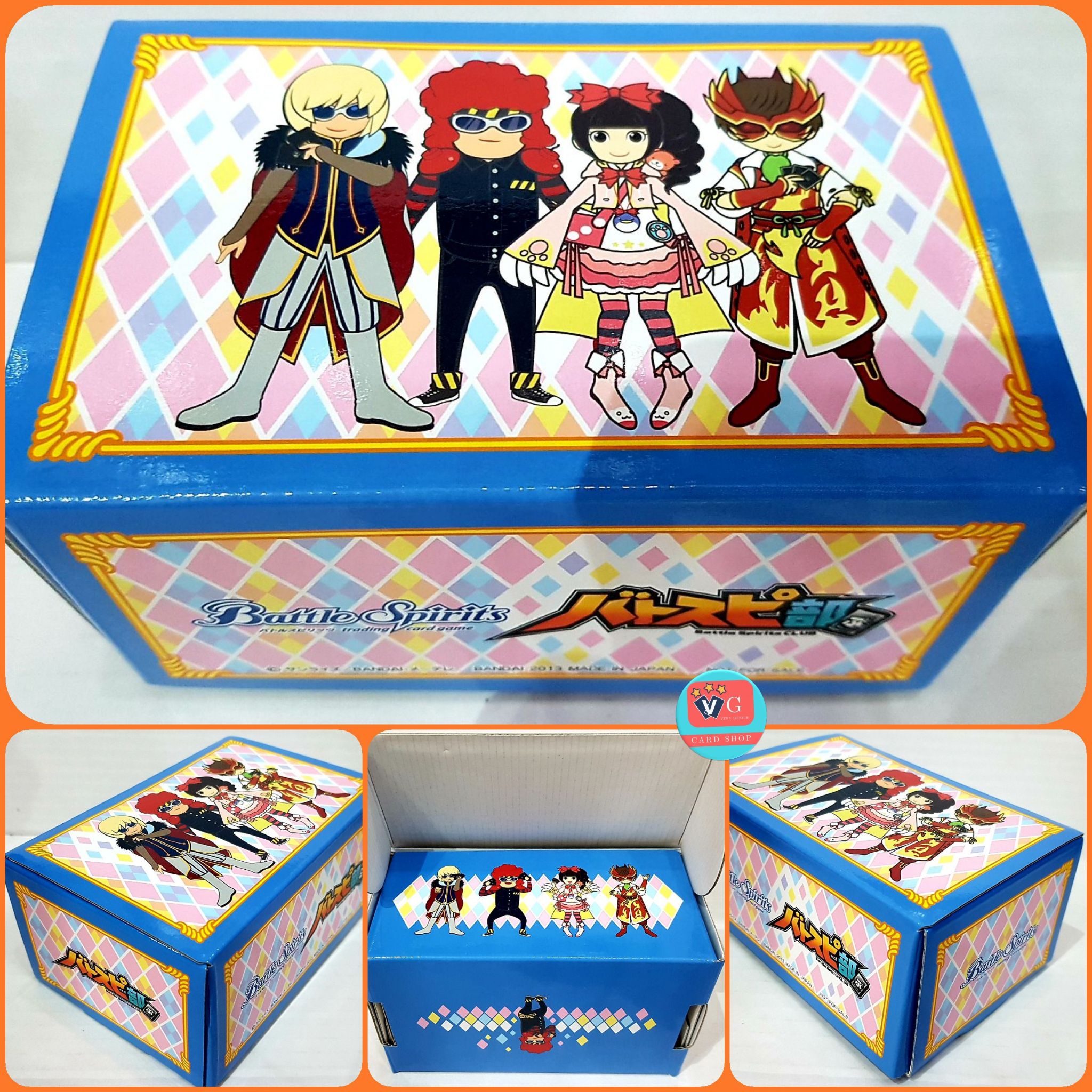 กล่องใส่การ์ด storage box แบทเทิลสปิริตส์ (jp.) ญี่ปุ่น