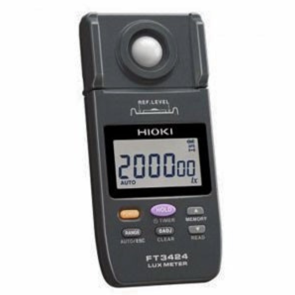 Hioki รุ่นFT-3424เครื่องวัดแสง,LUX Meter,Meas.range:0.00lx～200000lx