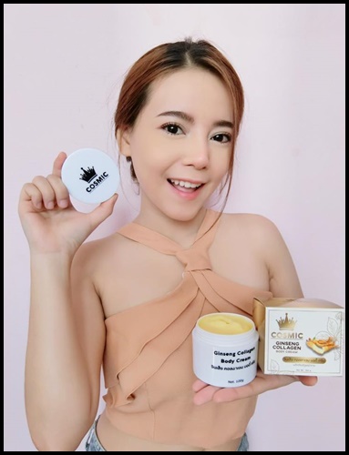 คอสมิคครีมโสม คอลลาเจน Cosmic Ginseng Collagen Body Cream