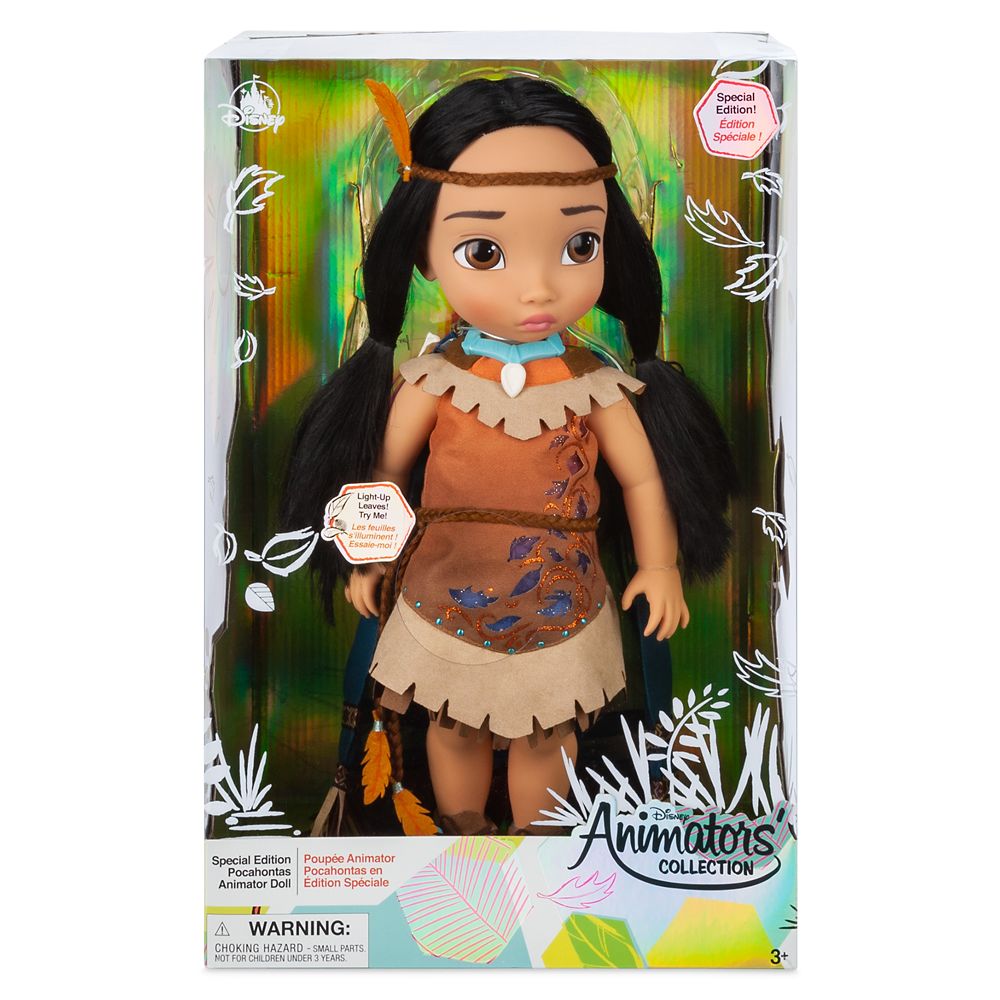 ตุ๊กตาอนิเมเตอร์ รุ่นพิเศษ Disney Animators' Collection Pocahontas Doll – Special Edition – 16''