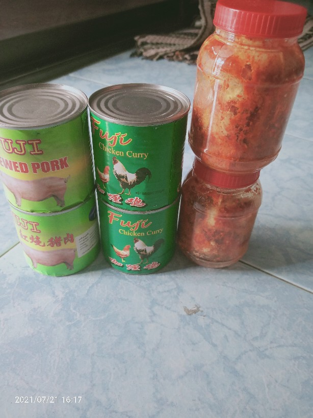 หมูกระป๋อง Fuji Stewed Pork စည်သွတ်အစားအစာ เนื้อหมูกระป๋อง Burmese food ขนาดบรรจุ 325 กรัม Pork Curry อาหารพม่า เนื้อสัตว์กระป๋อง canned food อาหารกระป๋องจากพม่า Canned Pork