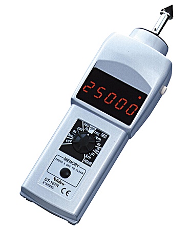 NidecShimpo รุ่นDT-205Zเครื่องวัดความเร็วรอบดิจิตัลแบบสัมผัสและไม่สัมผัสDigital Tachometer Non-contact&Contact type Meas.range:6~99,999RPM