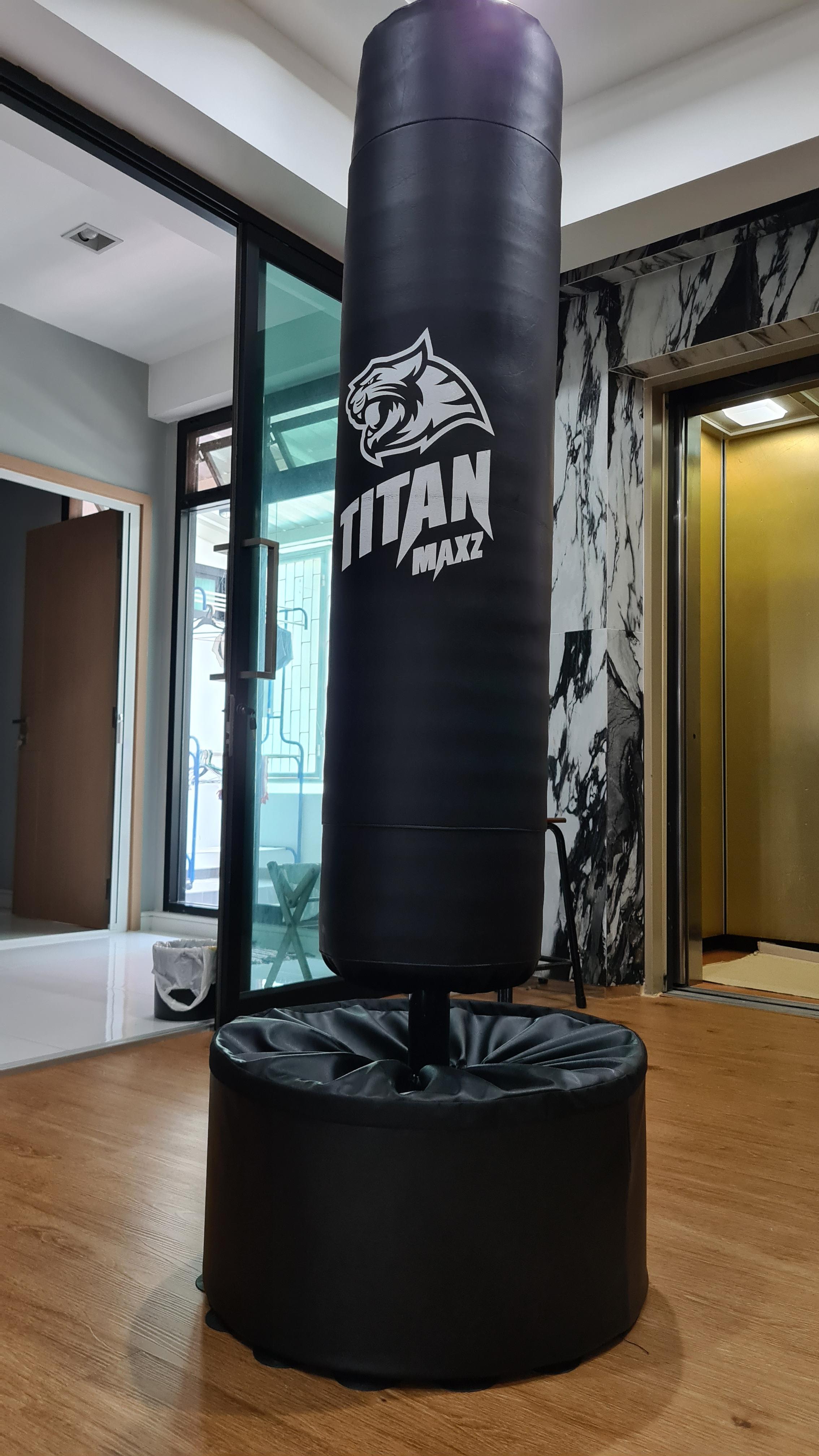 กระสอบทรายตั้งพื้นรุ่น TitanFit วางได้ทุกพื้นผิว