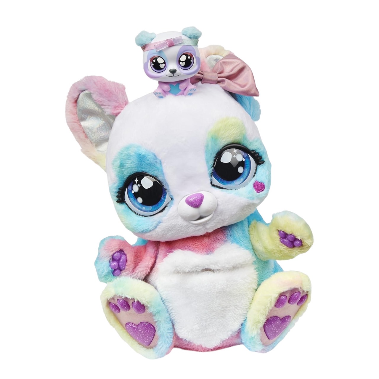 มาม๊าหมี&ลูกน้อยPeek-A-Roo, Interactive Rainbow Plush Toy and Baby with Bonus Bows , สำหรับเด็กอายุ 5ปีขึ้นไป , ราคา 3990 บาท