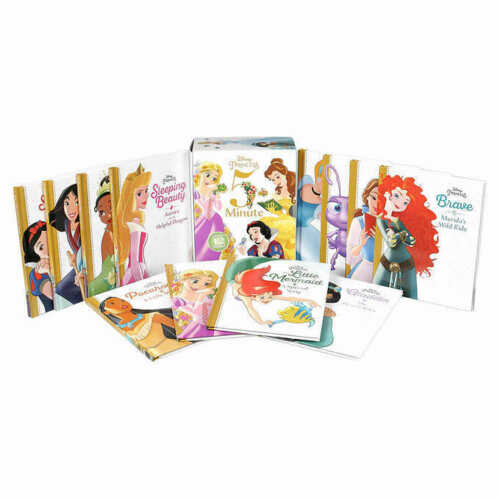 Disney Princess 5 Minute Stories: 12 Book Box Set ราคา 1,590 - บาท
