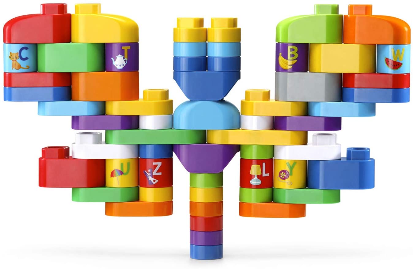 LeapFrog LeapBuilders 81-Piece Jumbo Blocks Box ตัวต่ออิเล็กทรอนิกส์ที่สร้างขึ้นเพื่อการเรียนรู้ ราคา 1790 บาท