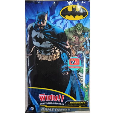 ซองสุ่ม การ์ดเกม DC COMICS แบทแมน marvel