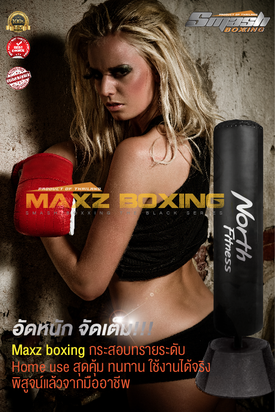 กระสอบทรายตั้งพื้นรุ่น Maxz Boxing