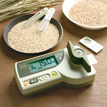 Kett รุ่นF-526เครื่องวัดความชื้นเมล็ดข้าว,Rice-Oil Moisture Analyzer Riceter