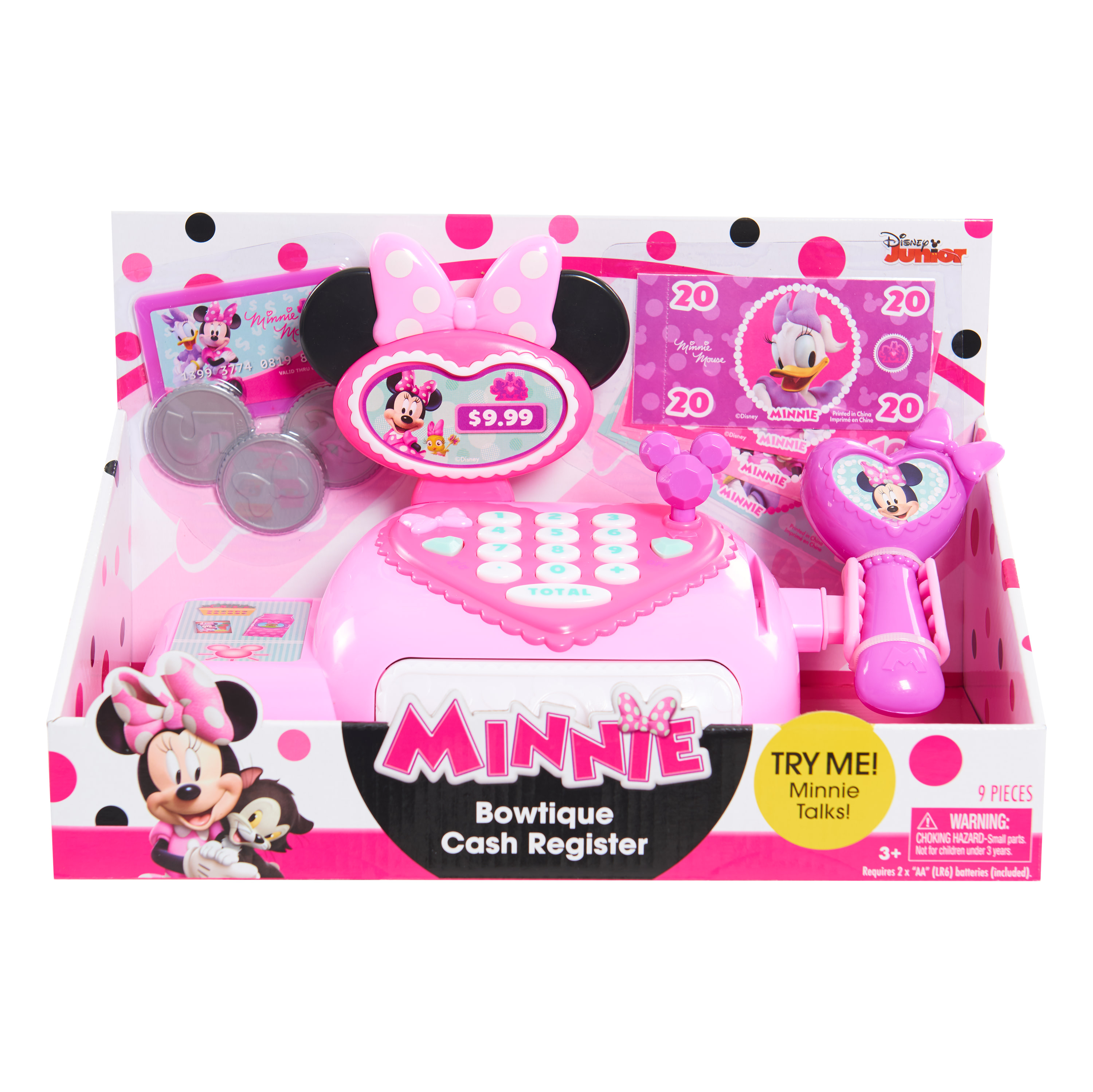 เครื่องคิดเงิน Minnie's Happy Helpers Bowtique Cash Register