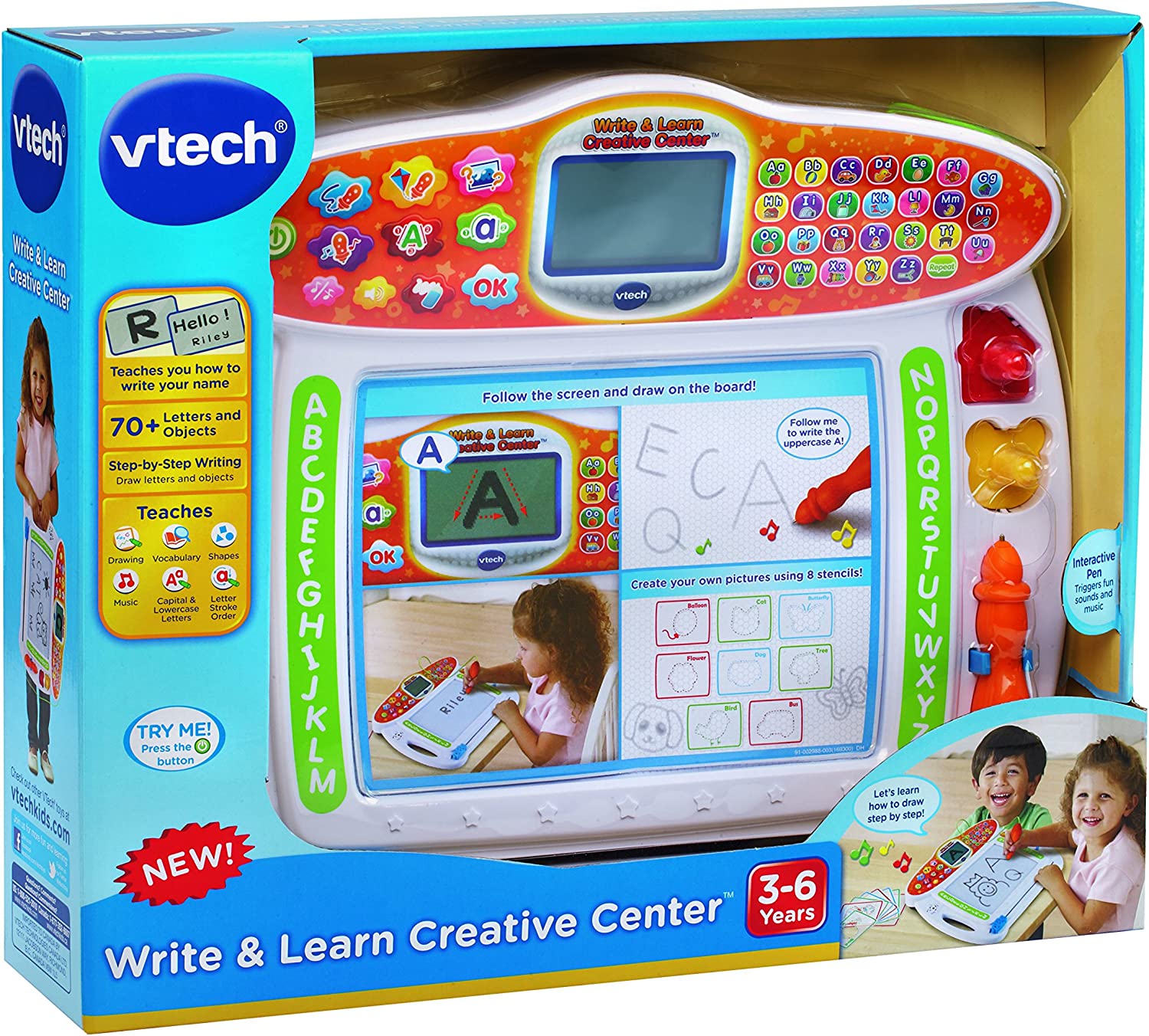 ใหม่ VTech Write and Learn Creative Center , White ราคา 1,390 - บาท