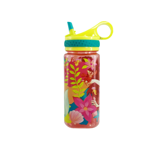 ขวดน้ำพร้อมหลอด ลายตัวการ์ตูนหลากหลาย Disney Water Bottle with Straw ราคา 420 บาท