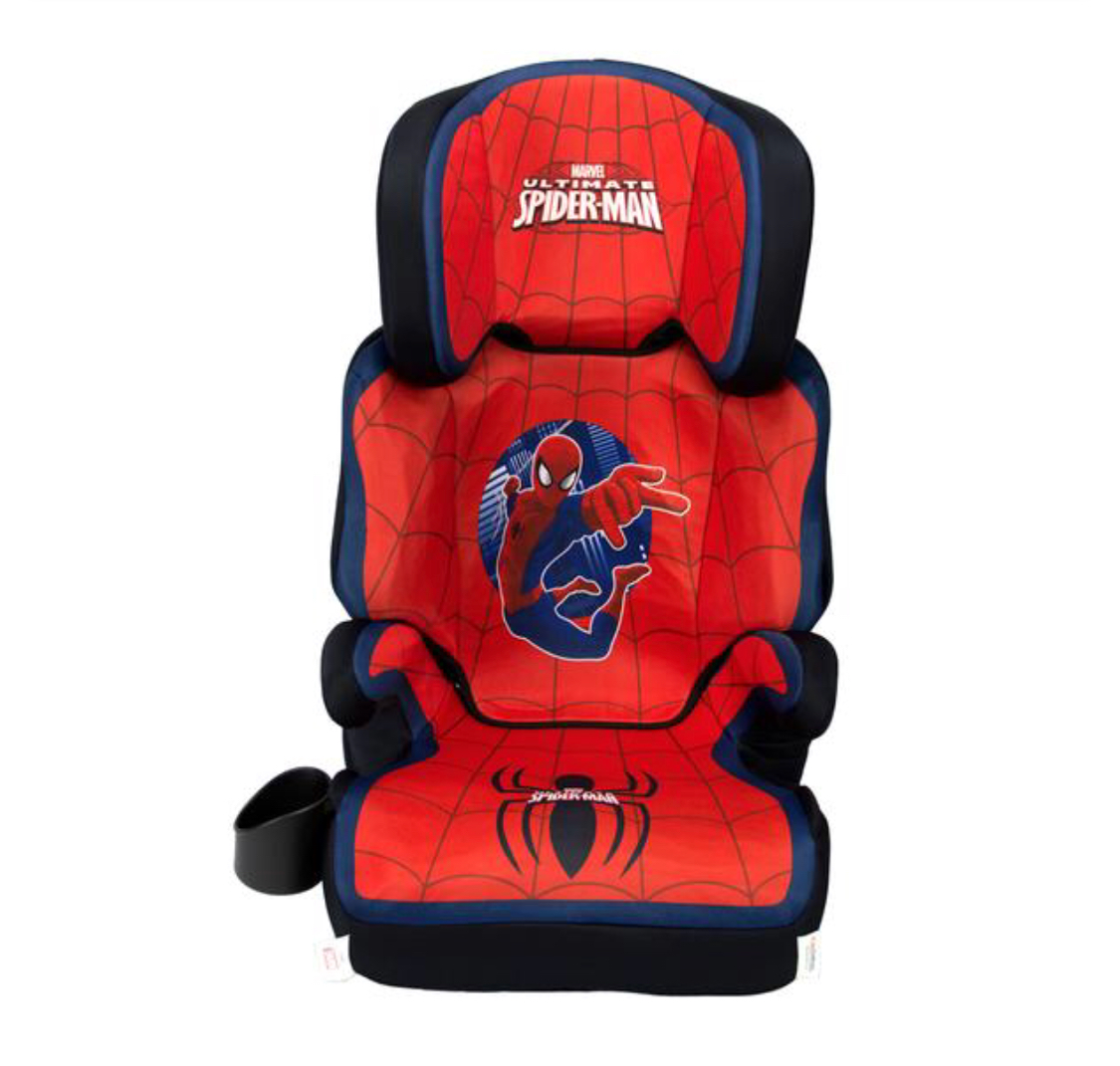 บูสเตอร์ซีท คาร์ซีทสำหรับเด็กโต แบบแยกส่วนได้ ลาย สไปเดอร์แมน KidsEmbrace Marvel Ultimate Spider-Man High Back Booster Car Seat เพิ่มความปลอดภัยให้ทุกการเดินทางของลูกรัก นำเข้าจาก USA ของแท้ 100% ราคา 7,490 บาท
