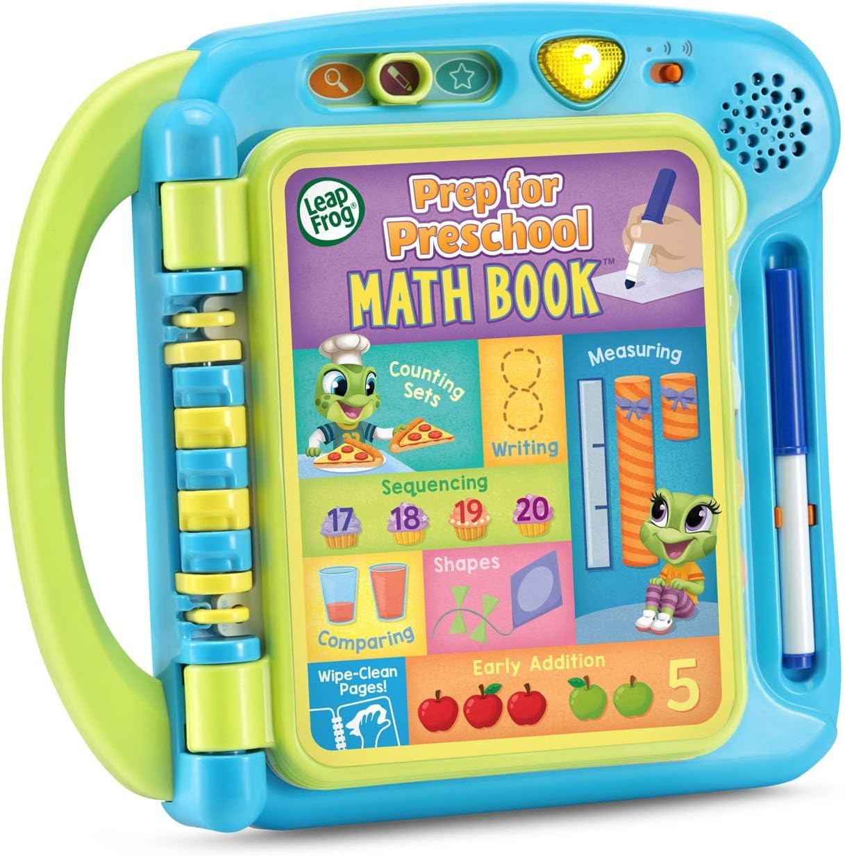🔅รุ่นใหม่ล่าสุดนำเข้า🇺🇸 LeapFrog Prep for Preschool Math Book -หนังสือคณิตศาสตร์เตรียมความพร้อมสำหรับเด็กก่อนวัยเรียน สำหรับเด็กอายุ 3-9 ปี ราคา 1,590 บาท