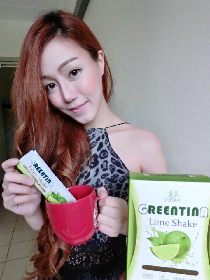 กรีนติน่า ไลม์เชค ชามะนาวลดน้ำหนัก (Greentina Lime Shake)