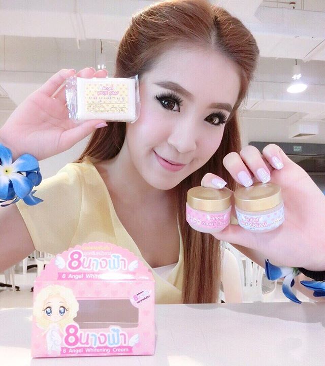 ชุดครีมหน้าใส 8นางฟ้า (8 Angel Whitening Cream)