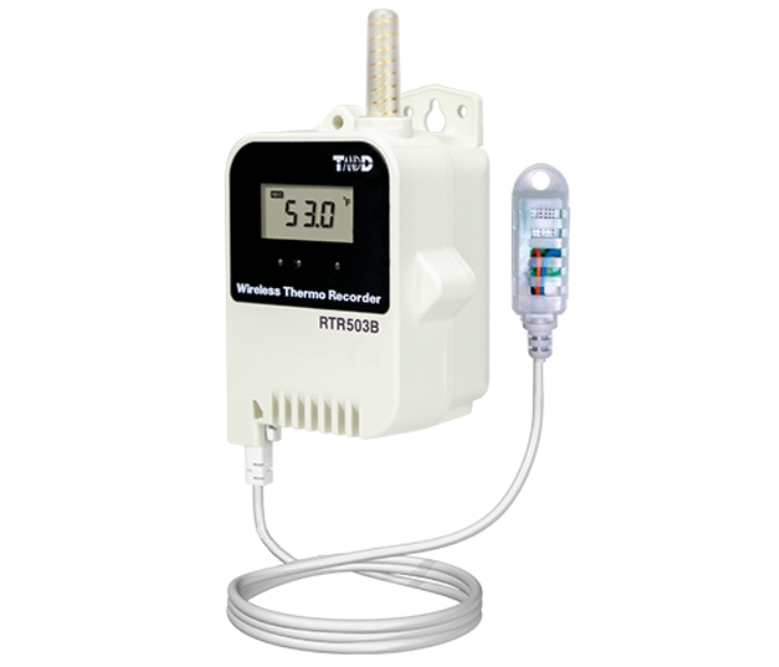 T&D รุ่นRTR503BLเครื่องวัดและบันทึกอุณหภูมิความชื้น,Temperature/Humidity,Long Battery Life type,Data Logger,Temp/Hum:0～55°C,10～95%RH