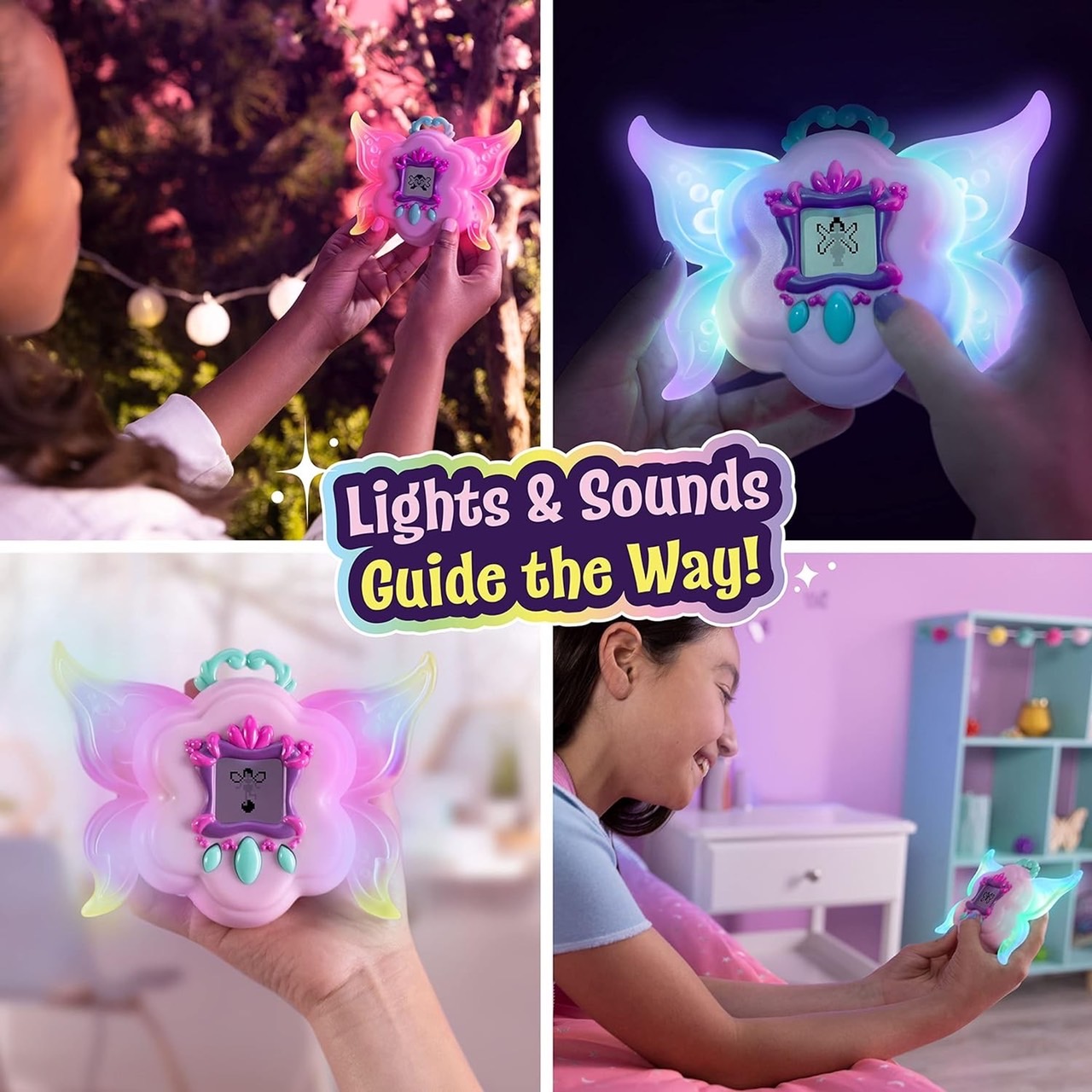 นำเข้า US Got2Glow Baby Fairy Finder by WowWee - Pink Electronic Pet - ราคา 990 บาท