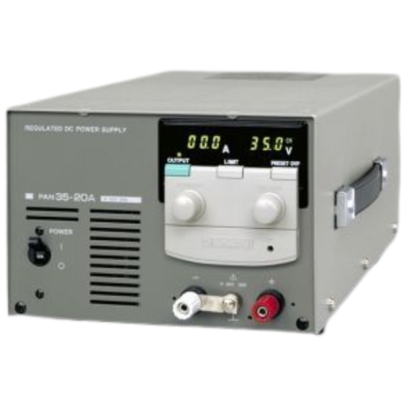 Kikusui รุ่นPAN35-20Aเครื่องแปลงไฟฟ้ากระแสสลับเป็นแรงดันไฟฟ้ากระแสตรง,High Reliability DC Power Supply(CV/CC),Output:0 ~ 35V/0 ~ 20A