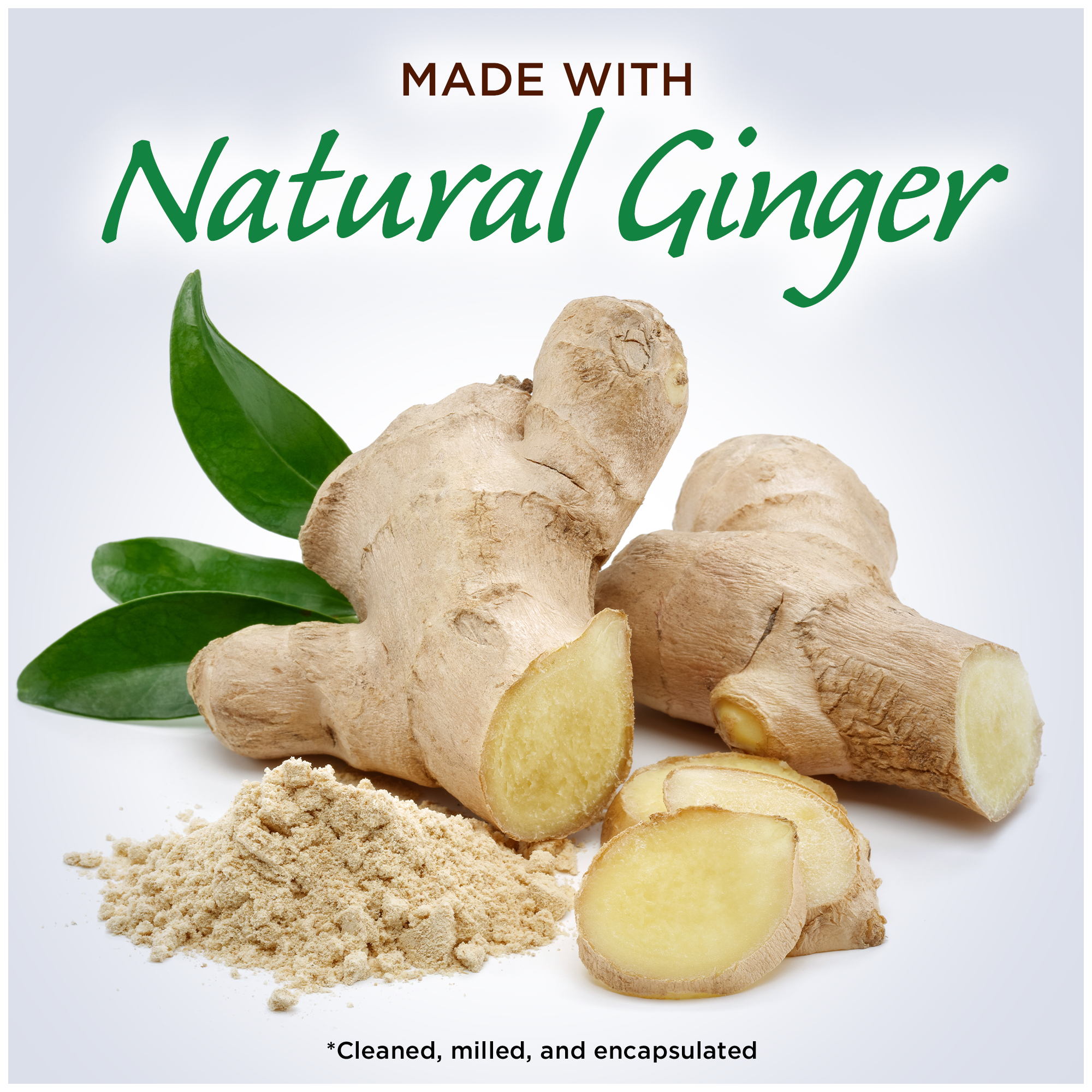 "New Packaging “Dramamine NonDrowsy Naturals With Ginger Motion Sickness Relief Capsules 18 Tabs