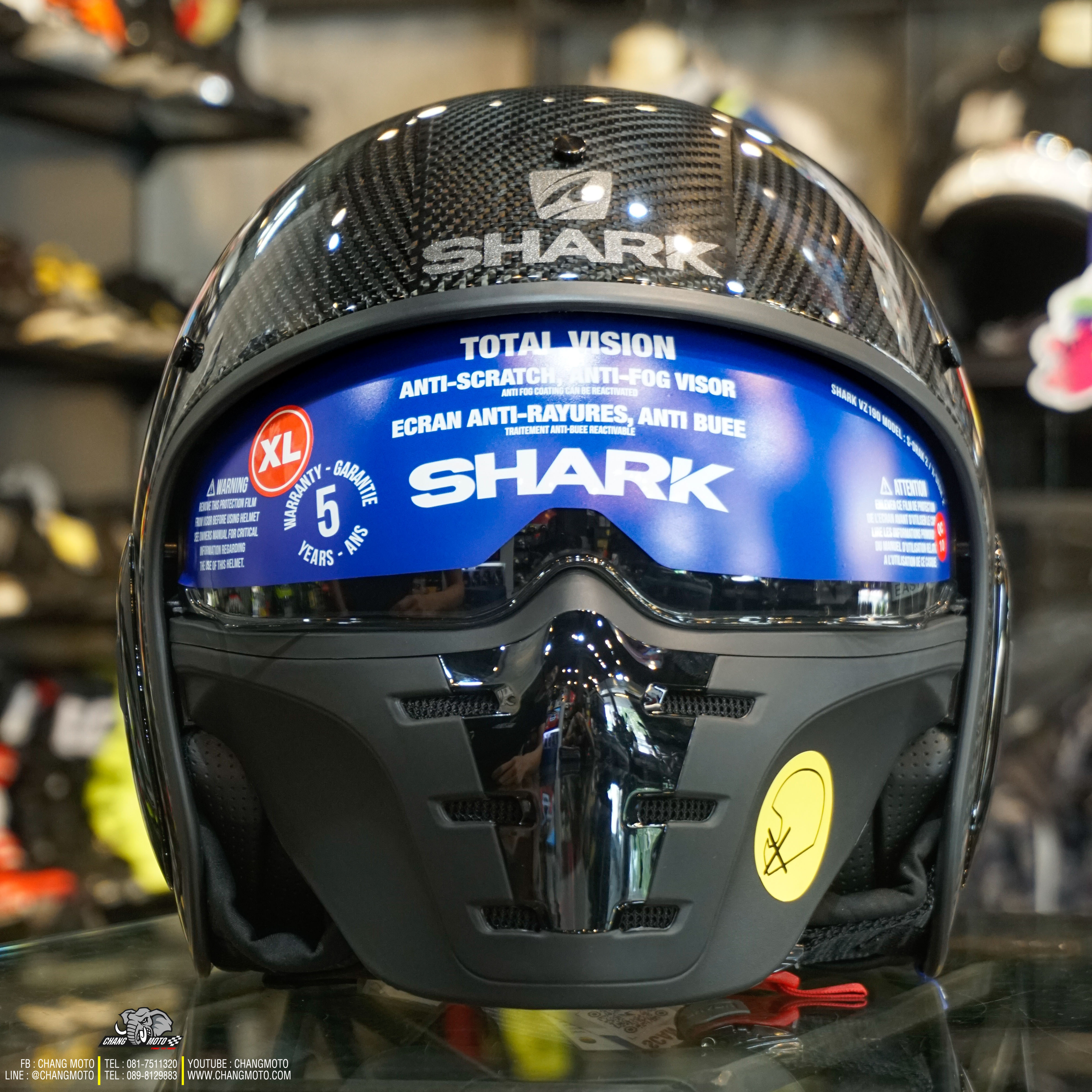 หมวกกันน็อค Shark รุ่น S DRAK Carbon 2